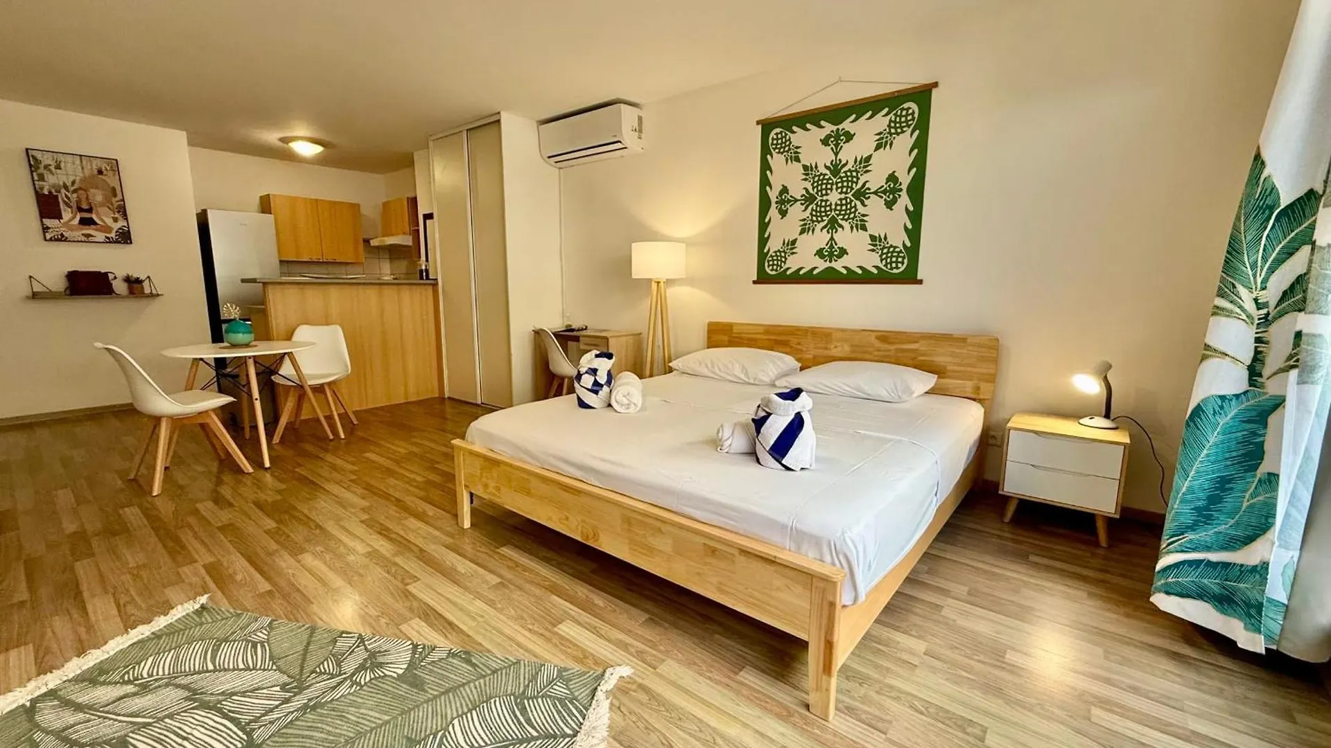 Studio Tehetu City - Heart Of Papeete - Wifi Ac Park - 3 People Papeete (Tahiti)